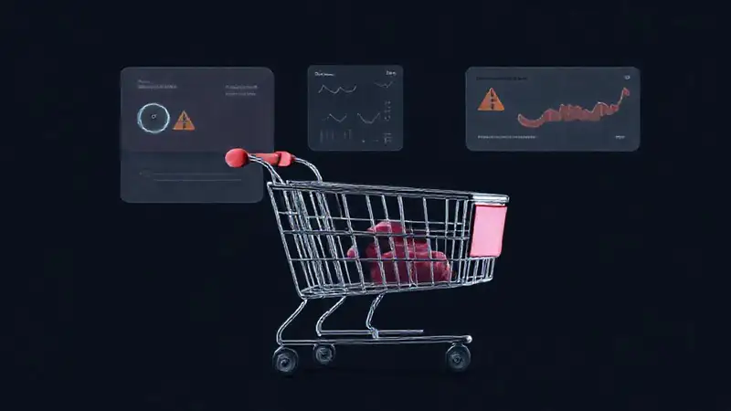 El carrito abandonado genera frustración y alerta